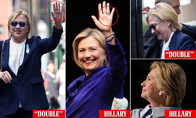 Hillary Clinton Dituding Punya `Body Double`setelah Pingsan di Monumen 11 September